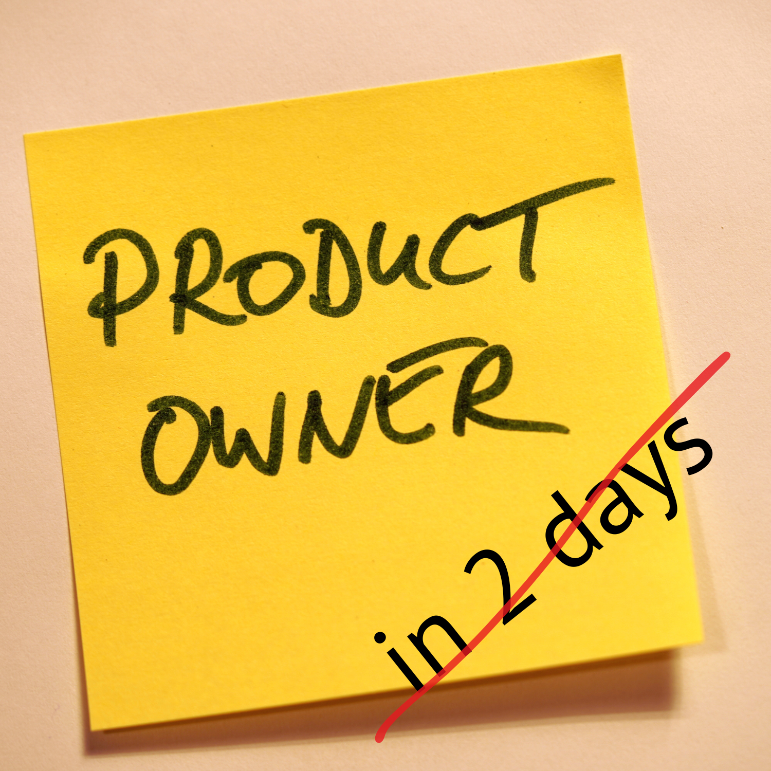 Warum Product Owner in 2 Tagen Training nicht zu erlernen ist